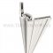 Clear Anodized Full Surface Balanced Pivot Hinge