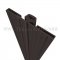 Dark Bronze Full Surface Balanced Pivot Hinge