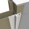 Full Surface Continuous Hinge with Center Pivot