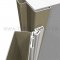 Full Surface Continuous Hinge on Door Open