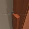 Pemko MAG349 Magnetic Kerf Weatherstrip Applied on Wooden Kerf Door Frame