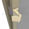 Privacy Door Latch with Installation Bracket