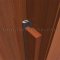 Rounded Weatherstrip in Kerf Framed Doors