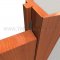 Dark Brown Silicone Kerf Weatherstripping