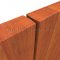 Silicone Weatherstrip on Meeting Stile, Closed