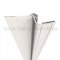 Clear Anodized Wide Throw Surface Mounted Hinge