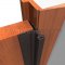 Wide Throw Half Surface Continuous Hinge