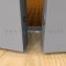 Rockwood Automatic Flush Bolt with Bottom Fire Bolt in US10BE finish applied to Interior Door 