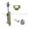 Rockwood Self Latching Flush Bolt with Bottom Fire Bolt for Metal Doors in US4 finish 