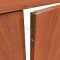 Rockwood Self Latching Flush Bolt with Bottom Fire Bolt for Wood Doors #2949 in US10 finish applied to Interior Door