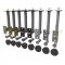 Rockwood Automatic Flush Bolt with Bottom Fire Bolt for Wood Core and Composite Doors #2960