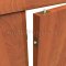 Rockwood Automatic Flush Bolt with Bottom Fire Bolt for Wood Core and Composite Doors #2960 in US10 finish applied to Interior Door
