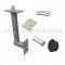 Rockwood Automatic Flush Bolt with Bottom Fire Bolt for Wood Core and Composite Doors #2960 in US32D finish