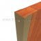 Rockwood 93° U Shaped Non-Mortised Door Edge in US10 finish applied to interior door