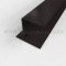 Rockwood 90° U Shaped Non-Mortised Door Edge with Astragal in US10BE finish