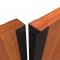 Rockwood 90° U Shaped Non-Mortised Door Edge with Astragal in US10BE finish applied to interior door