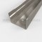 Rockwood 93° U Shaped Overlapping Door Edge with Single Wing in US32D finish