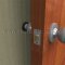 Rockwood 402 Solid Cast Wall Stop With Convex Bumper Applied on Wall 