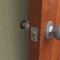 Rockwood 406 Wrought Wall Stop With Convex Bumper Applied