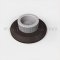 Dark Oxidized Satin Rockwood 409 Wrought Wall Stop With Concave Bumper