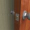 Rockwood 412 Solid Cast  Door Stop Installed on a wall