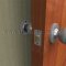 Rockwood 415 Solid Cast Door Stop Installed on a door