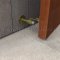 Rockwood 476 Cast Brass Wall Mounted Door Stop With Keeper Applied