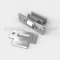 Rockwood Roller Latch with 161 Strike, OMH Compliant in US26 finish