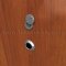 Rockwood 190° Door Viewer with Heavy Duty Privacy Cover #627-#629 in Bright Chrome Finish