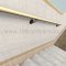 Rockwood Hand Rail Bracket in US10BE finish applied on interior wall