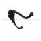 Rockwood Medium Sized Double Coat Hook with 3" Projection 