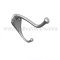 Rockwood Medium Sized Double Coat Hook with 3" Projection in US26D finish 