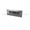Rockwood Engraved Sign with Braille Translation in US26D finish