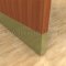 Rockwood Two Sided Angled Kick Plate KB1151 in US4 finish