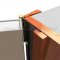 Magnetic Kerf Weatherstripping Set installed in Kerf FrameBarzen #WM10