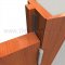 Closed Cell Soft PVC Foam Applied to Door Jambs to Weatherstrip Perimeter of Door