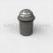 Brushed Nickel Deltana Round Universal Floor Bumper With Dome Cap