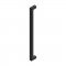 Deltana SP2410 Straight Door Pull in Painted Black Finish