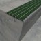 Application Image for Wooster Supergrit No-Slip Nosing for Sloped Riser Steel Pan Stairs