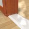 Door Threshold on Wooden Floor