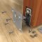 Easy Access End Brackets For Applying Automatic Door Bottom
