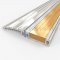 Aluminum and Oak Threshold