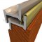 Bronze Spring for Hinge Side Jamb, Clip on