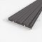 Aluminum and neoprene threshold