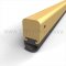 Gold Anodized Aluminum Bumper Strip