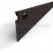 Dark Bronze Anodized Bronze Mill Finish Zero #329 Door Bottom