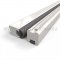 Both the Bulb Finger and Solid Insert Astragals, Clear Anodized