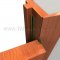 Doubled Flat Hook on Lock-Side Jamb