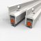 Zero #55FS-555FS Meeting Stile Full Set, Clear anodized