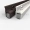 Aluminum and Solid Silicone Seal Alone